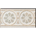 Zirconio Bordür Borgona Florina-1 Marfil 16,5 x 33,3 cm