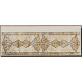 Zirconio Bordür Reale Bianco Siena 10 x 33,3 cm
