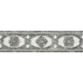 Zirconio Bordür Roma Lux Rieti Gris 8,3 x 31,6 cm