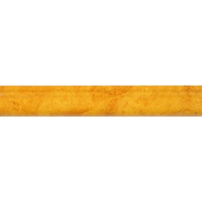 Zirconio Bordür Aurum Capitel Travertino Oro 5 x 31,6 cm