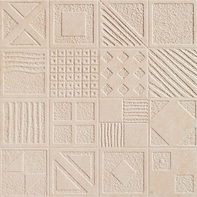 Zirconio Seramik Radica Tapiz Marfil Dekor  45 x 45 cm
