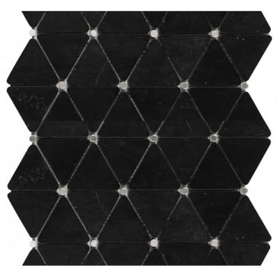 Antic Collanial Mozaik Victorian Diamond Marq. Miror