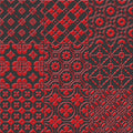 Unica Target Bon Ton Red on Black Yer-Duvar Karosu 20 x 20 cm