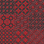 Unica Target Bon Ton Red on Black Yer-Duvar Karosu 20 x 20 cm