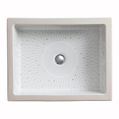 Kohler Lavabo Empress Bouquet Desenli