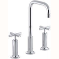 Kohler Lavabo Bataryası Puristic Artı Volan 3 Delikli Polished Krom