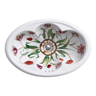 Kohler Lavabo Tezgah Üstü Fables & Flowers