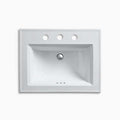 Kohler Lavabo Tezgah Üstü Memoirs Stately 3 Delikli