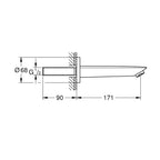 Grohe Baucosmopolitan Çıkış Ucu 13255001
