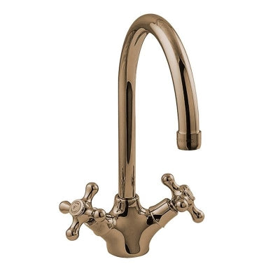 Noken Feis Uzun Boyunlu Lavabo Bataryası, Old Bronz