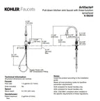 Kohler Eviye Bataryası Artifacts , Vibrant Stainless