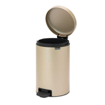 Brabantia Çöp Kutusu 12 litre Newicon Pedallı Şampanya Rengi 304446