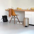 Brabantia Çöp Kutusu 12 litre Newicon Pedallı Şampanya Rengi 304446