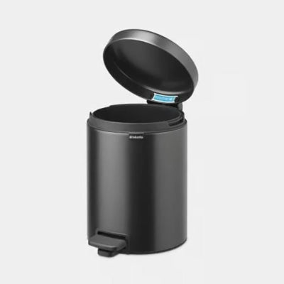 Brabantia Çöp Kutusu 5 litre Newicon Pedallı Confident Grey 233463