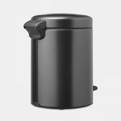 Brabantia Çöp Kutusu 5 litre Newicon Pedallı Confident Grey 233463