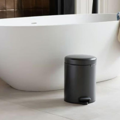 Brabantia Çöp Kutusu 5 litre Newicon Pedallı Confident Grey 233463