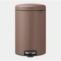 Brabantia Çöp Kutusu 20 litre Newicon Pedallı Satin Taupe 234026