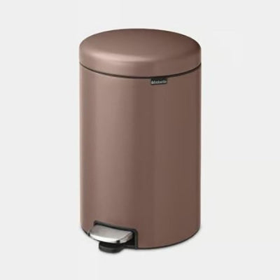 Brabantia Çöp Kutusu 20 litre Newicon Pedallı Satin Taupe 234026