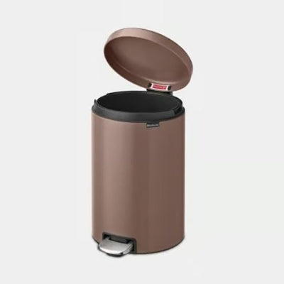 Brabantia Çöp Kutusu 20 litre Newicon Pedallı Satin Taupe 234026