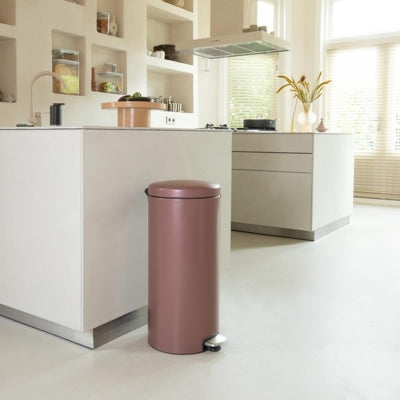 Brabantia Çöp Kutusu 30 litre Newicon Pedallı Satin Taupe 234040