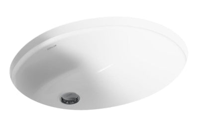 Kohler Lavabo Caxton Tezgahaltı Oval Beyaz