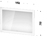 Duravit Ayna White Tulip Sensörlü 105x75 cm WT705200000