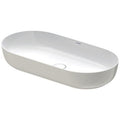 Duravit Lavabo Luv DuraCeram Çanak 80x40 cm Beyaz/Gri Mat 0379802300