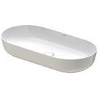 Duravit Lavabo Luv DuraCeram Çanak 80x40 cm Beyaz/Gri Mat 0379802300