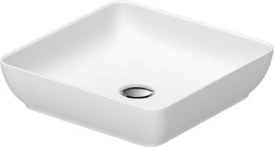 Duravit Lavabo Sıvıda Kare Çanak 40x40 cm Mat Beyaz 2660000132
