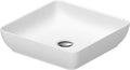 Duravit Lavabo Sıvıda Kare Çanak 40x40 cm Mat Beyaz 2660000132