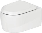 Duravit Klozet Asma+Amortisörlü Kapak Qatego Beyaz 2556090000 + 0026890000