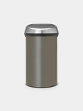 Brabantia Çöp Kutusu Büyük Boy 60 lt Dokunmatik  Platinium 402463