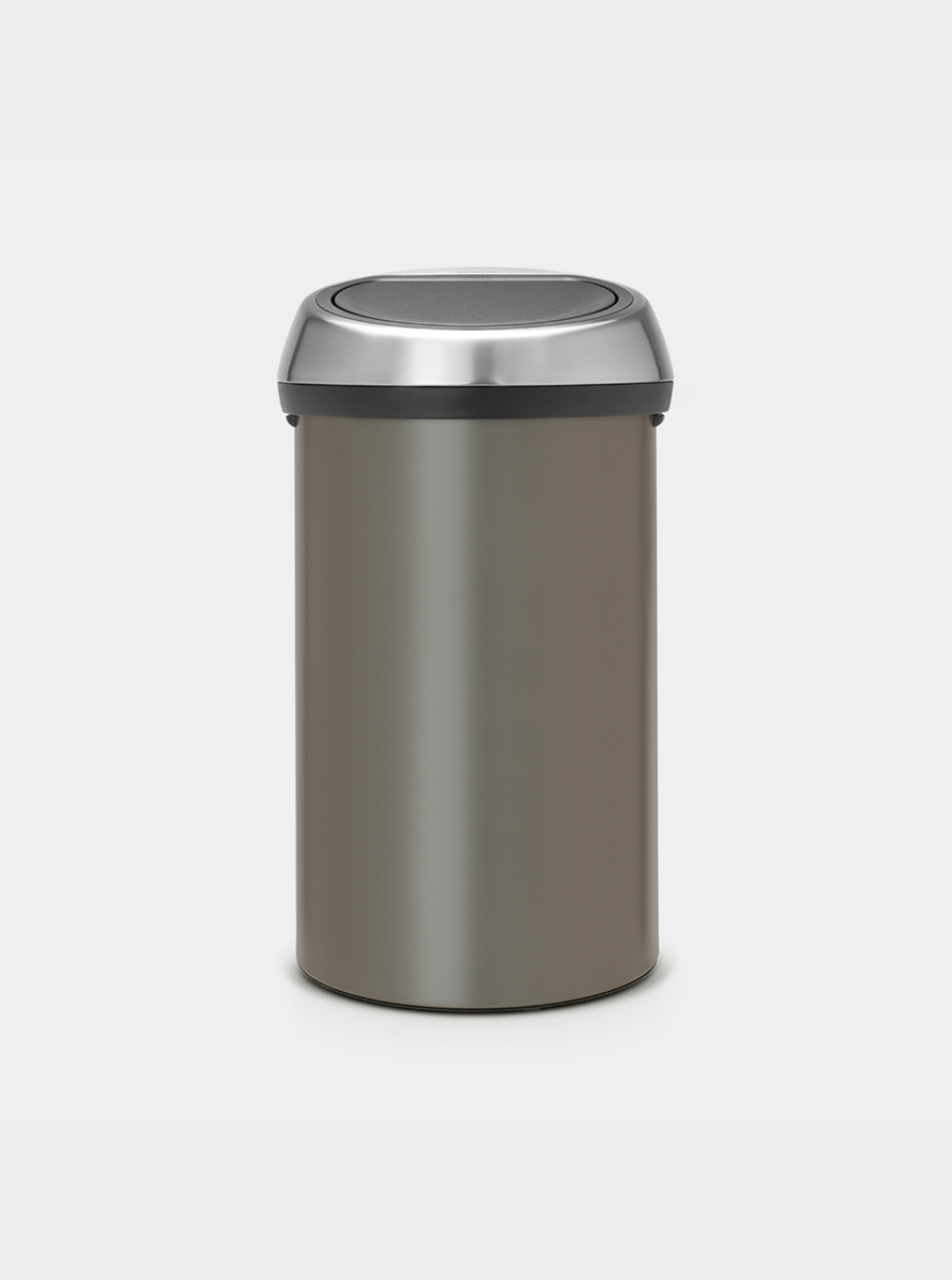 Brabantia Çöp Kutusu Büyük Boy 60 lt Dokunmatik  Platinium 402463