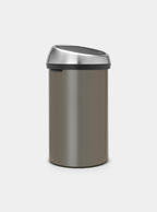 Brabantia Çöp Kutusu Büyük Boy 60 lt Dokunmatik  Platinium 402463