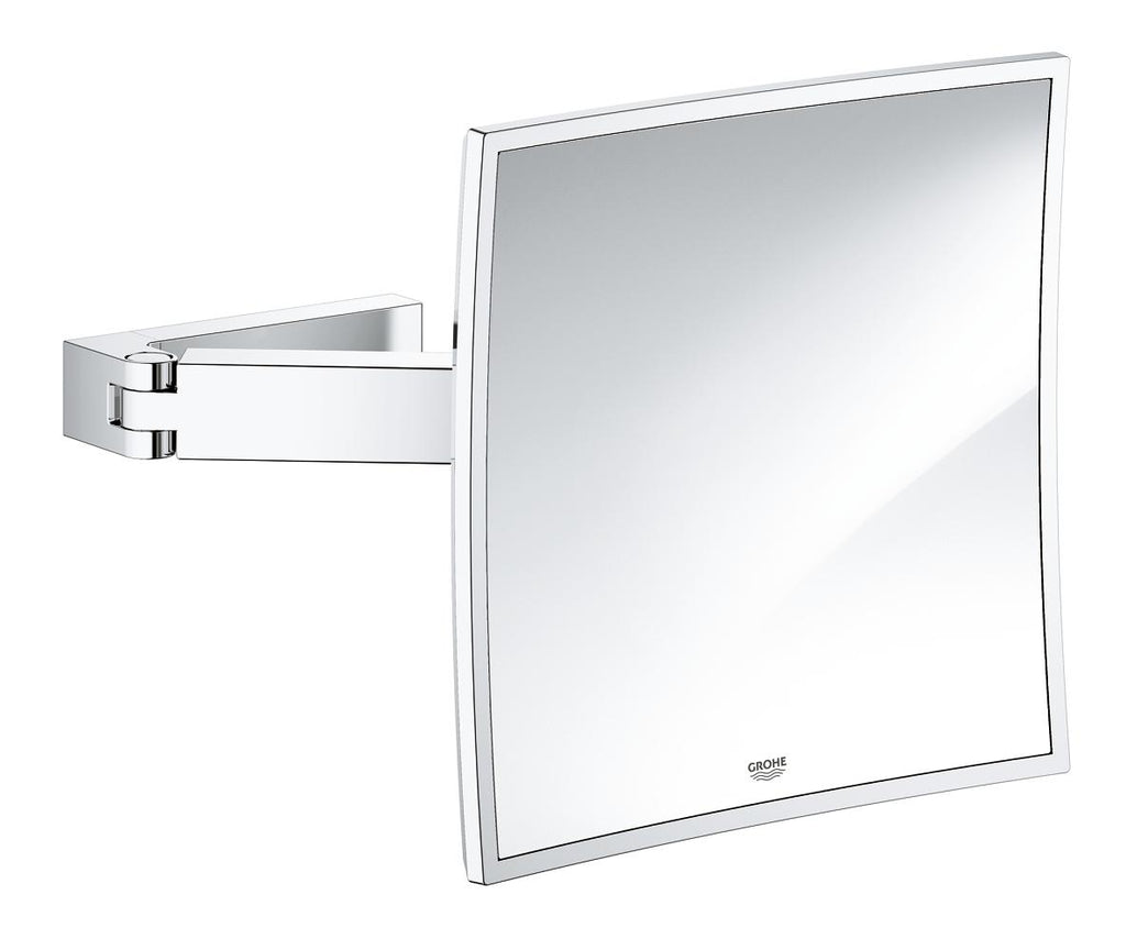 Grohe Selection Cube Duvara Monte Makyaj Aynası Krom - 40808000