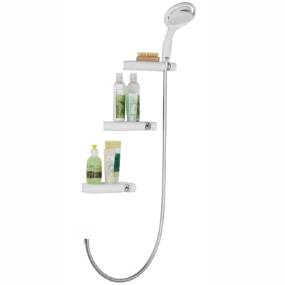 Kohler El duşu & Hortum ve 3 Askılı Raf Takımı Mira Shelves