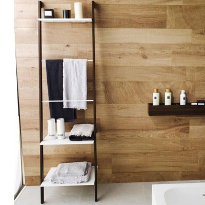 Systempool Banyo Aksesuarı Merdiven Ahşap