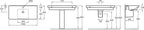 Kohler Lavabo Reach Metal Havluluklu