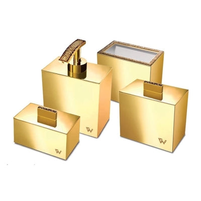 Windisch Pamukluk Starlight Square Swarovski Kristal / Altın 88519-O