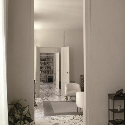 14oraitaliana Yer Duvar Karosu Marmorae Carrara  60 x 60 cm Kutu İçi 0,72 m2