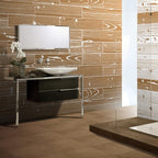 14oraitaliana Parke Seramik Uonuon White  Positive Marrone 20 x 120 cm Kutu İçi 0,72  m2