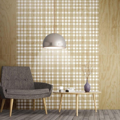 14oraitaliana Yer&Duvar Karosu I Pinocchi Tartan White  60 x 120 cm Kutu İçi 0,72  m2