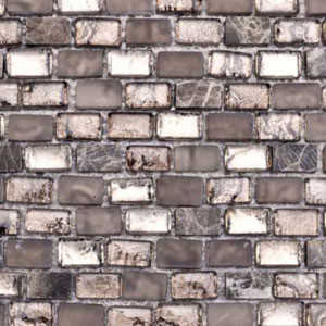 L'antic Colonial Duvar Mozaiği Treasures Bronz Emperador Strip 29,2 x 30,4 cm