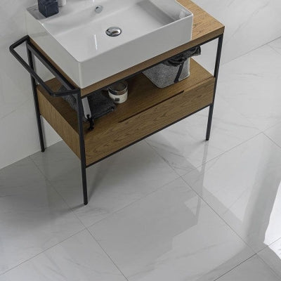 Porcelanosa Yer Karosu Thassos Pulido 79,2 x 79,2 cm