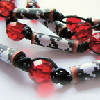 UnicaTarget Yer Duvar Karosu Mixed Black & Red  20 x 20 cm