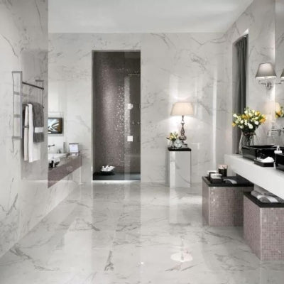 Porcelanosa Yer Karosu Calacata Silver 59,6*59,6 cm