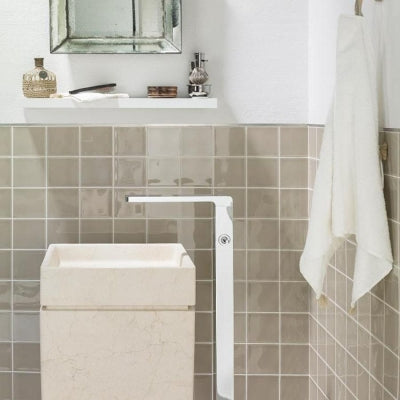 Porcelanosa Duvar Seramiği Menorca Blanco 33,3 X 100 cm