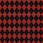 UnicaTarget Yer Duvar Karosu Mixed Black & Red  60 x 60 cm