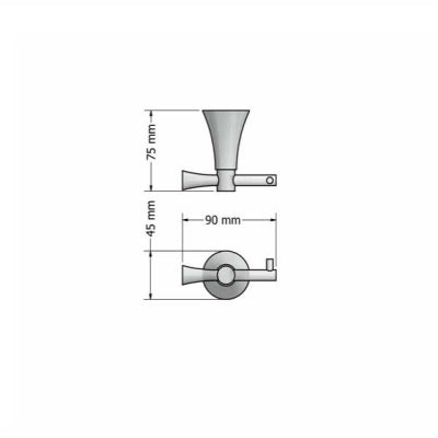 Sanco Bornoz Askısı Fontana 7108A5