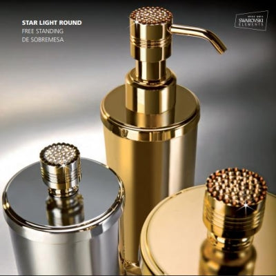 Windisch Sıvı Sabunluk Star Light Swarovski Kristal  / Krom 90505CR